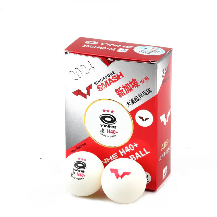 YinHe H40+ 3 Star WTT Singapore Open Balls