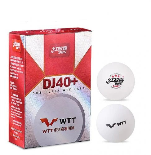 DHS DJ40 + 3 star WTT Balls