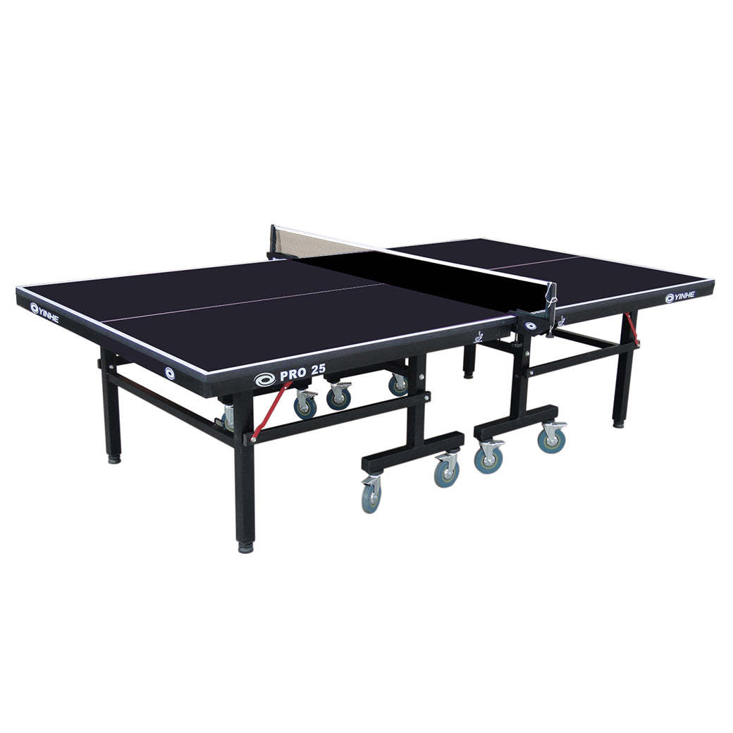 YinHe Pro-25B Black Top Table Tennis Table